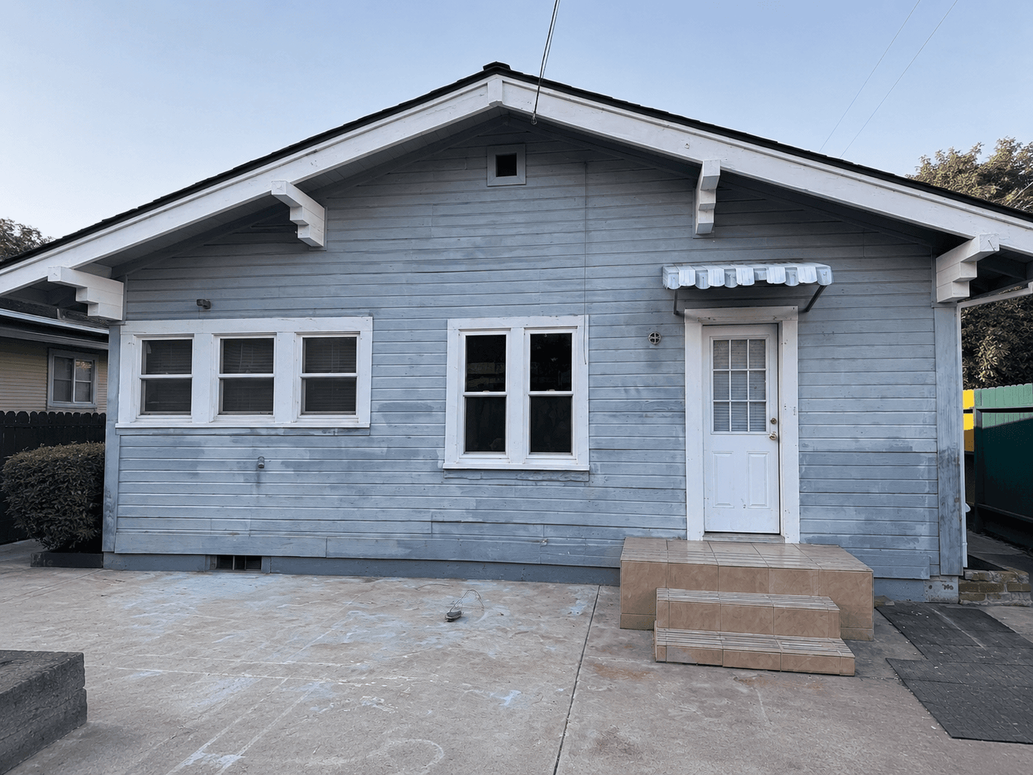 Before — Exterior